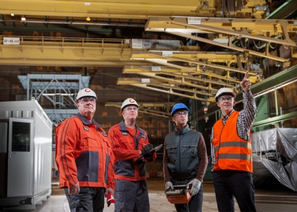 Besparen op grondstof en energie: nieuw leven voor oudere kranen