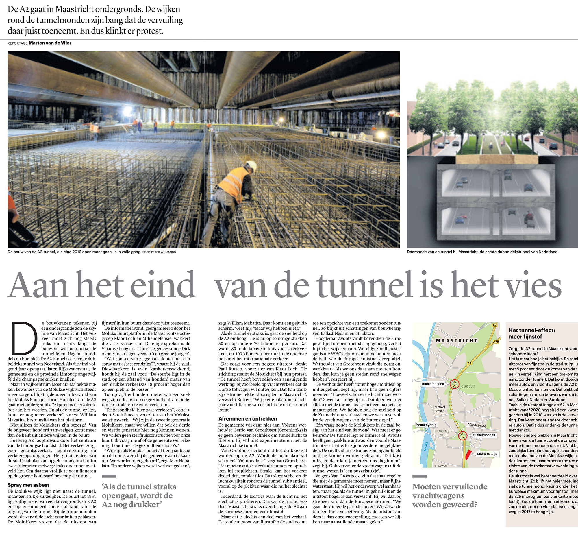 Tunnelventilatie A2 Maastricht