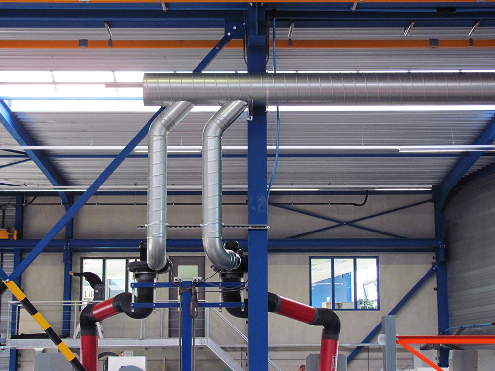 MACBuster workspace ventilation